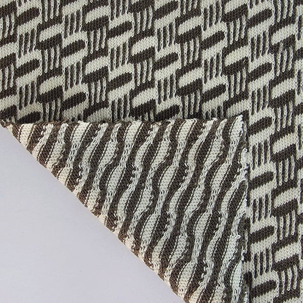 Organic Cotton 12G Semi-Jacquard Single Jersey Knit