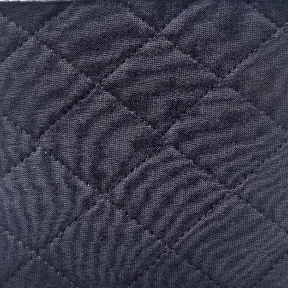 Heavy Organic Cotton Quilted Slub Fleece Knit
