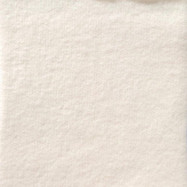Merino Wool Organic Cotton Double-Brushed Fleece Knit
