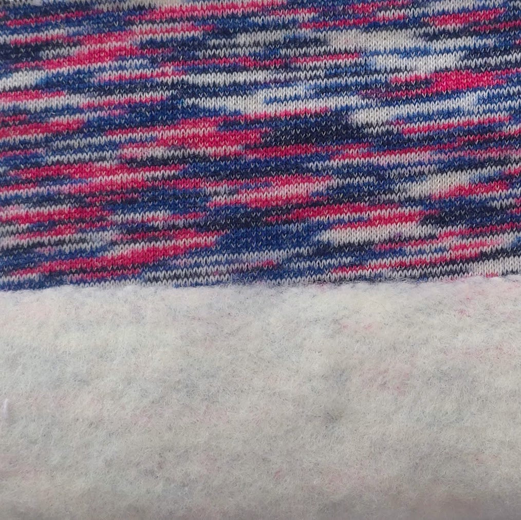Heavy Organic Cotton Space-Dyed Fleece Knit