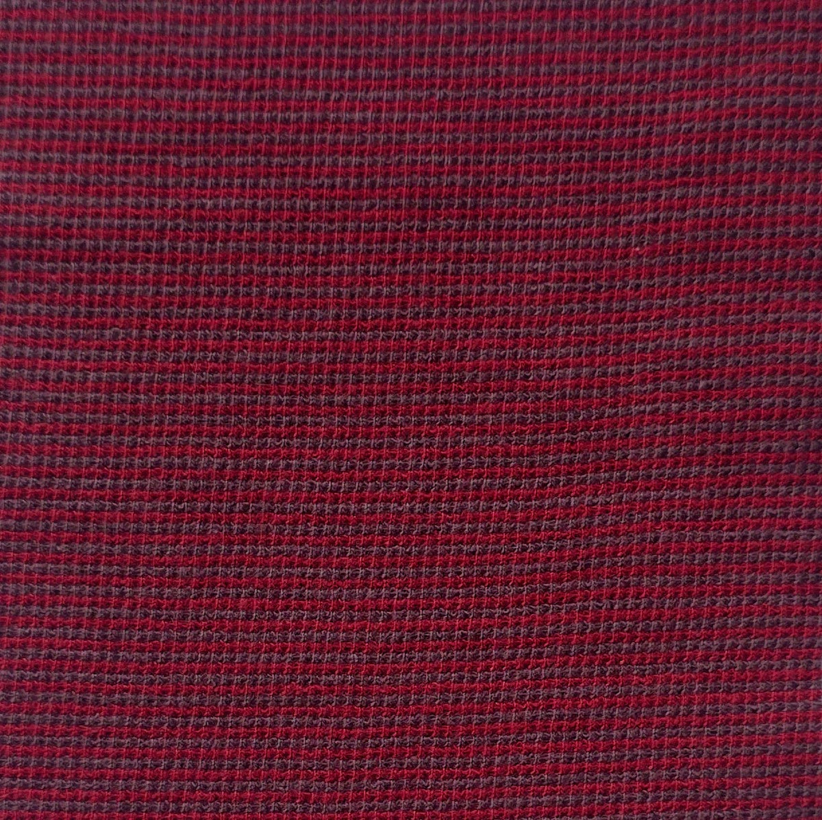 Organic Cotton Mini Waffle Stripe Knit