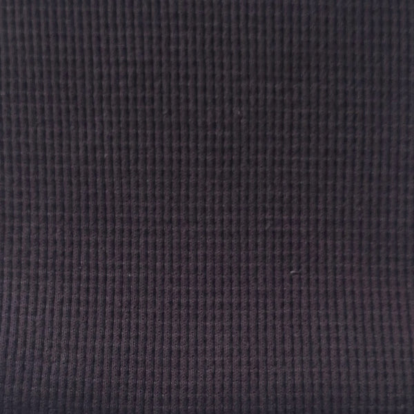 Organic Cotton Brushed-Back Waffle Knit