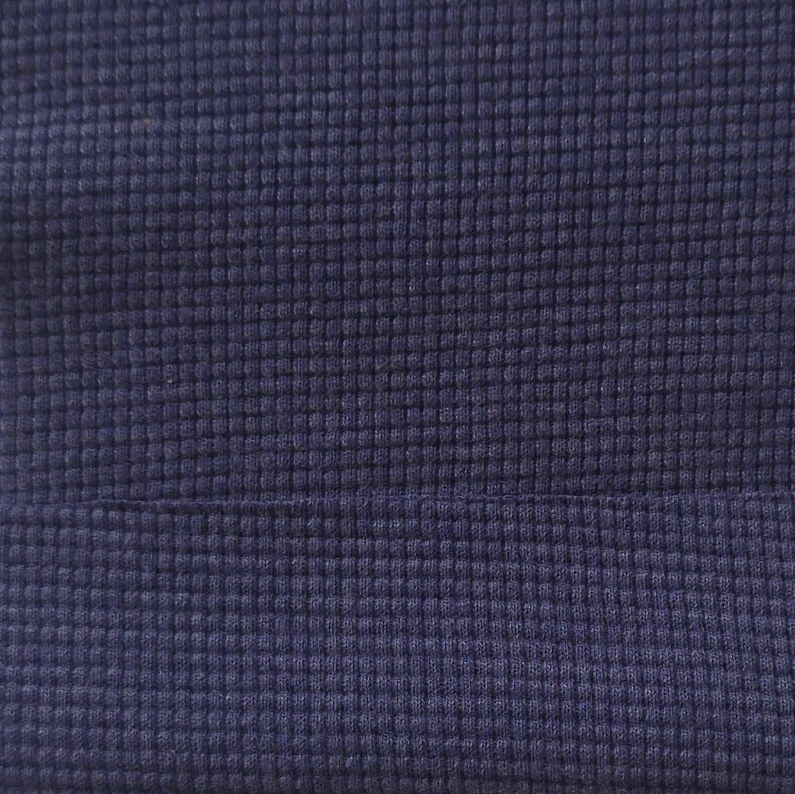 Heavy Cotton Poly Peached Double Waffle Knit