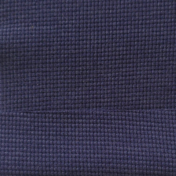 Heavy Cotton Poly Peached Double Waffle Knit