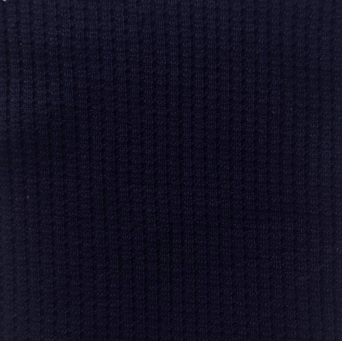 Heavy Organic Cotton Waffle Knit