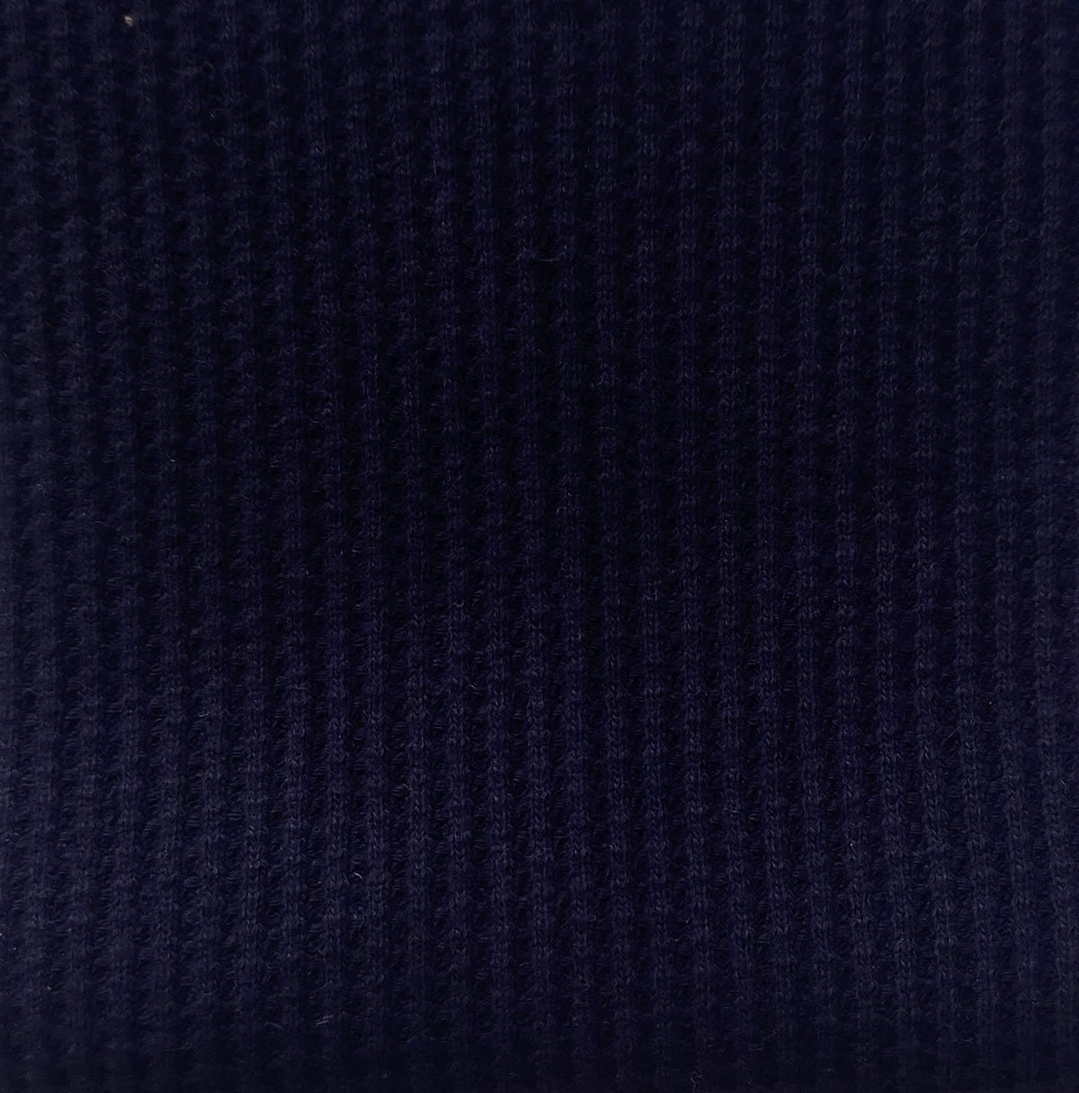 Heavy Organic Cotton Waffle Knit