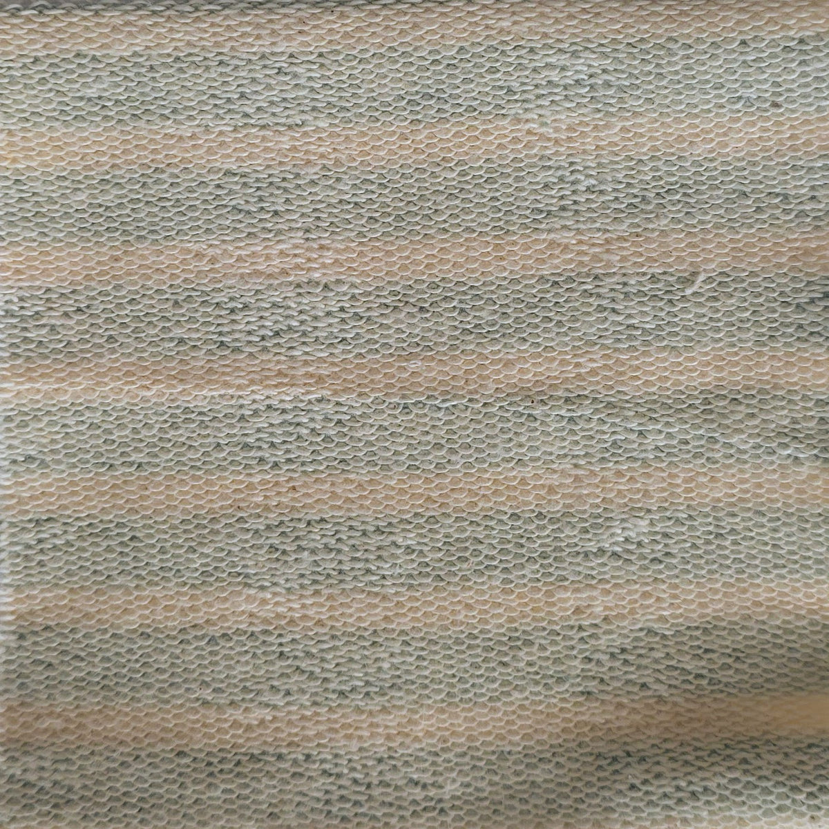 Heavy Organic Cotton Teddy Stripe Terry Knit