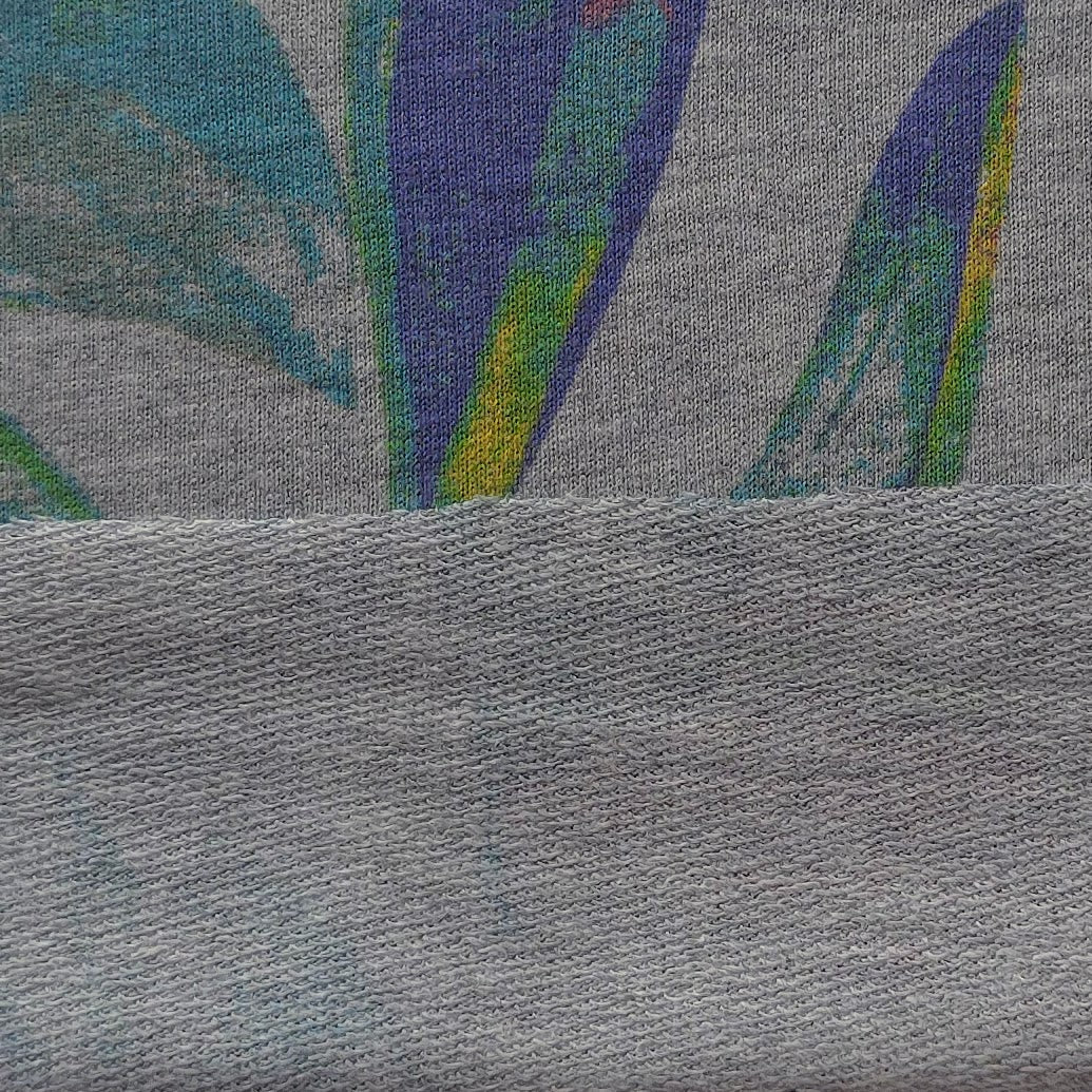 Viscose Polyester Melange AOP Terry Knit