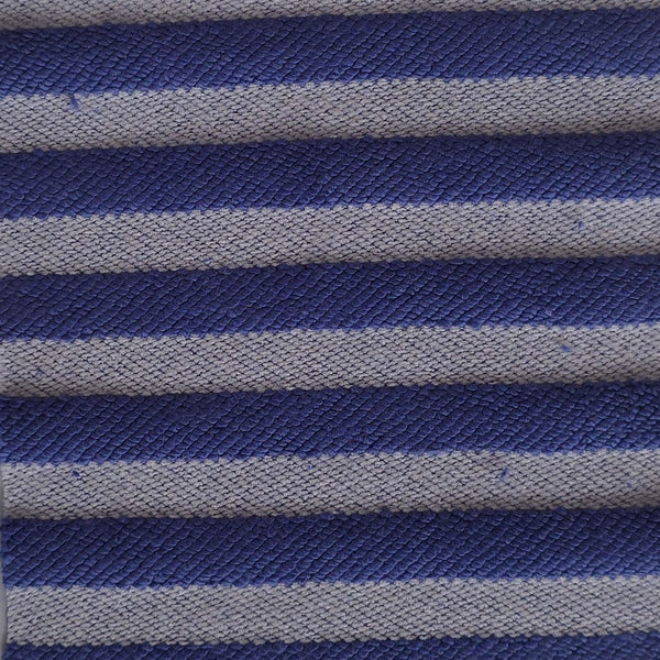Heavy Cotton Polyester Herringbone Terry Stripe Knit