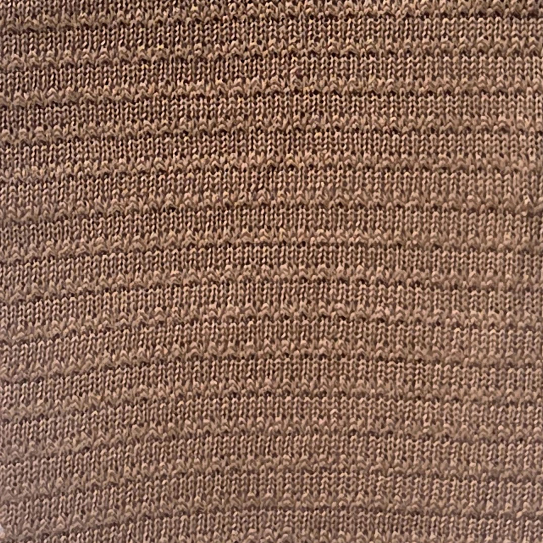 Organic Cotton Modal 12G Semi-Jacquard Knit