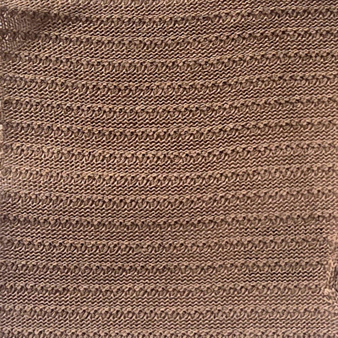 Organic Cotton Modal 12G Semi-Jacquard Knit