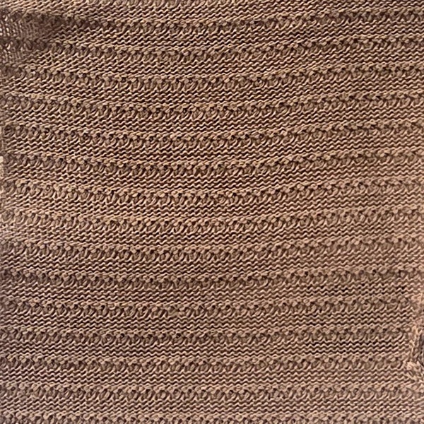 Organic Cotton Modal 12G Semi-Jacquard Knit