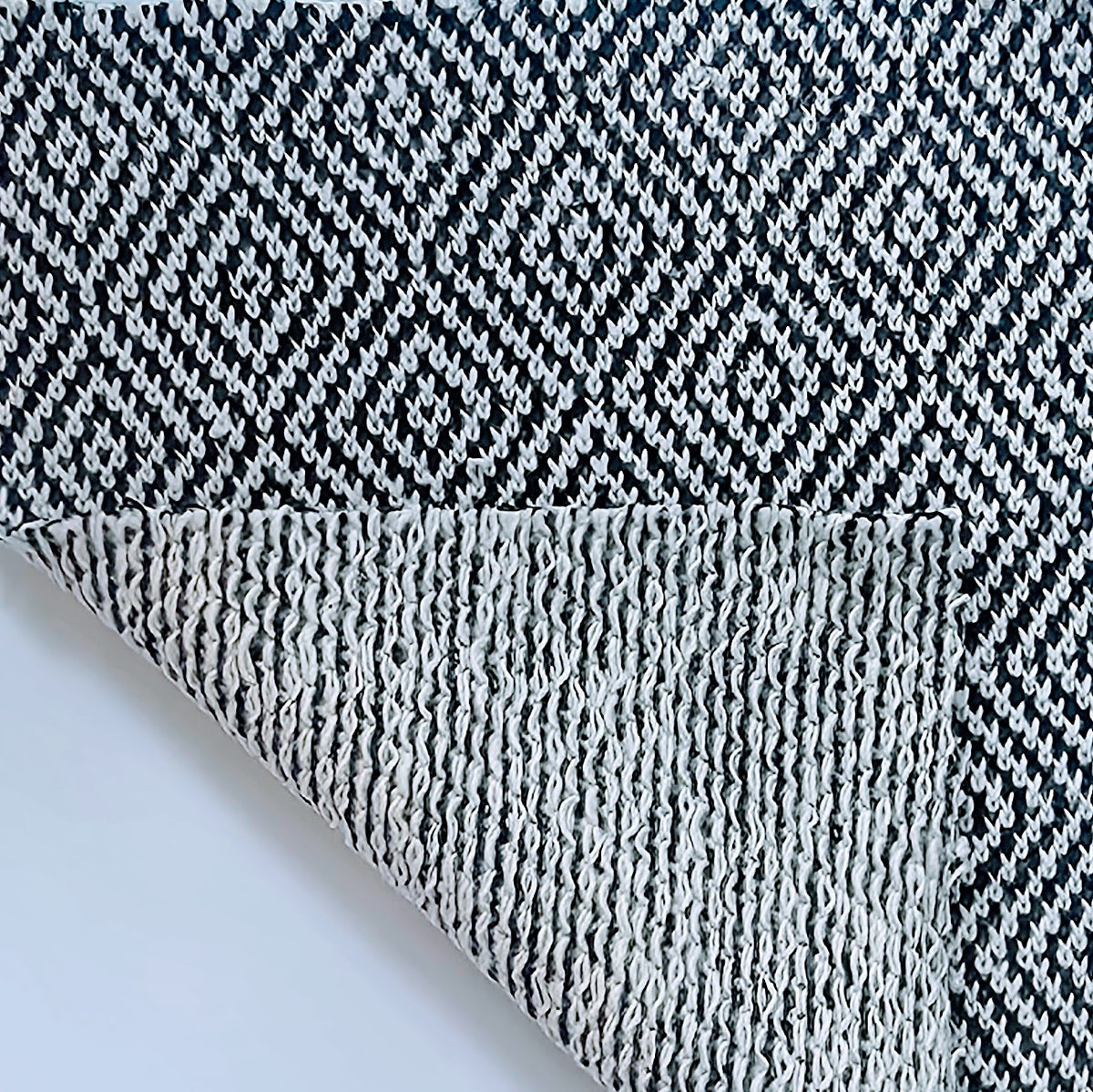 Heavy Organic Cotton Semi-Jacquard Knit