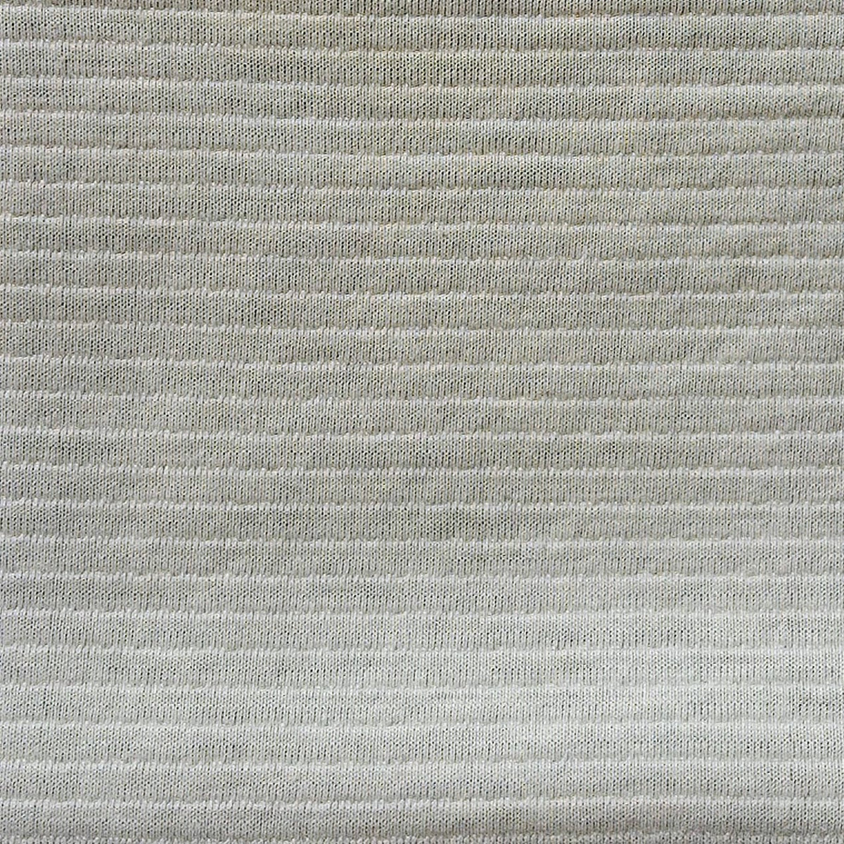Heavy Organic Cotton Recycled Poly Stretch Semi-Jacquard Knit