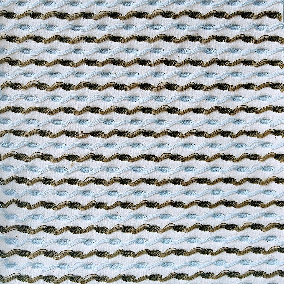 Organic Cotton Stretch Semi-Jacquard Dot Stripe Jersey Knit