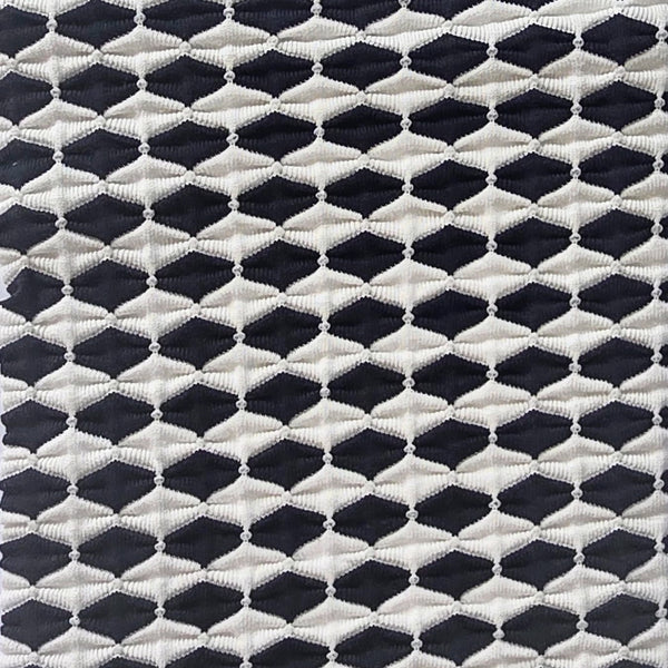 Organic Cotton Recycled Poly Semi-Jacquard Knit