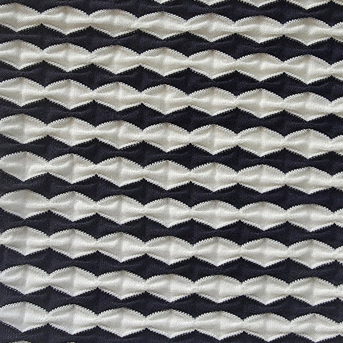 Organic Cotton Recycled Poly Semi-Jacquard Knit