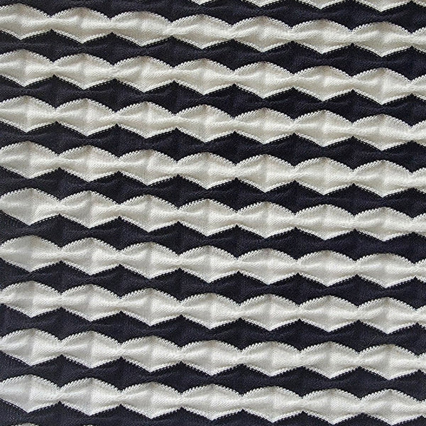 Organic Cotton Recycled Poly Semi-Jacquard Knit