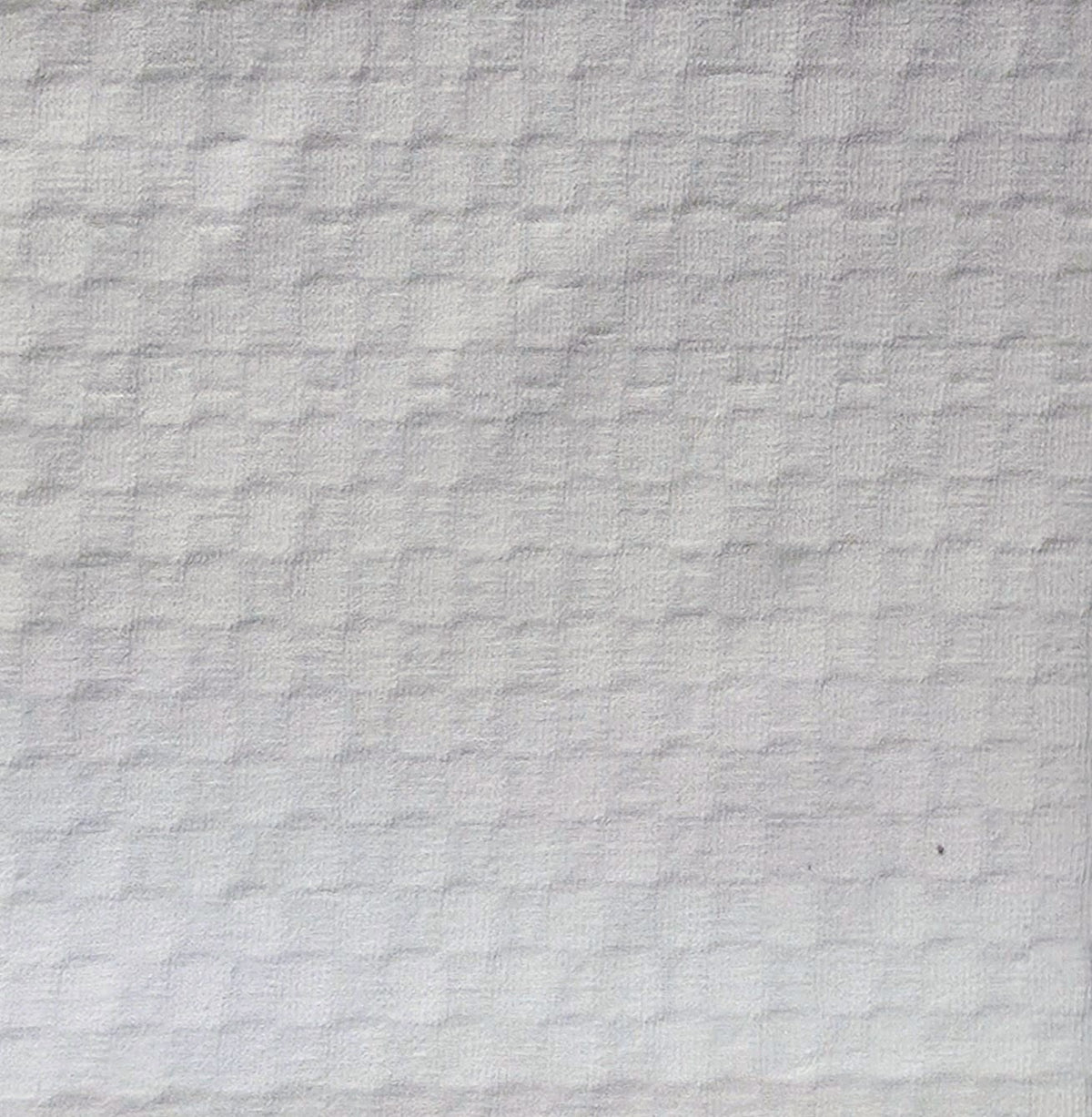 Heavy Organic Cotton Spandex Checkerboard Jacquard Knit