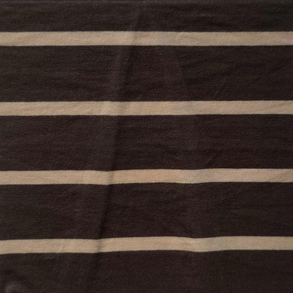 Yarn-Dyed Organic Cotton Single Jersey Stripe Knit