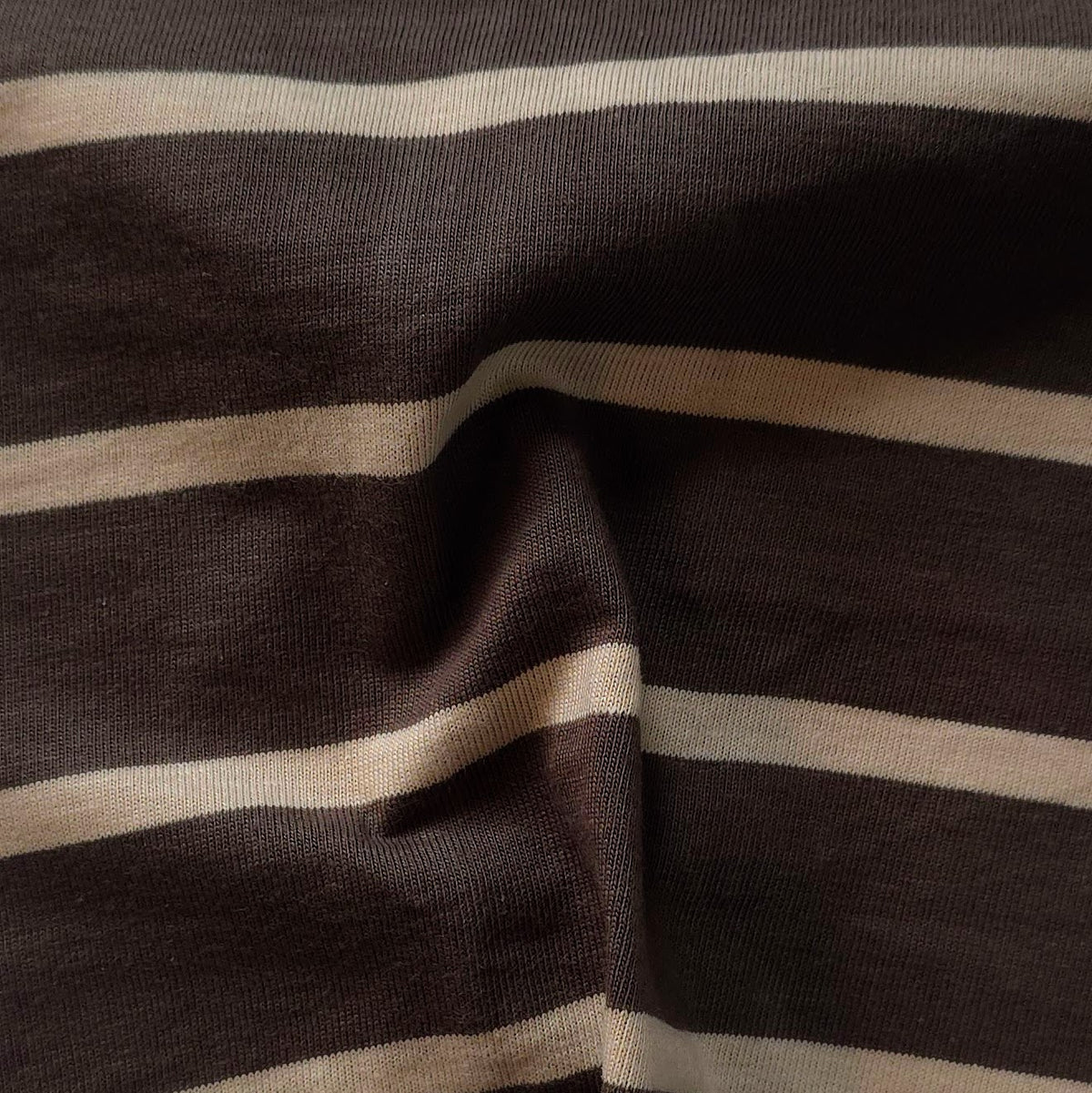 Yarn-Dyed Organic Cotton Single Jersey Stripe Knit