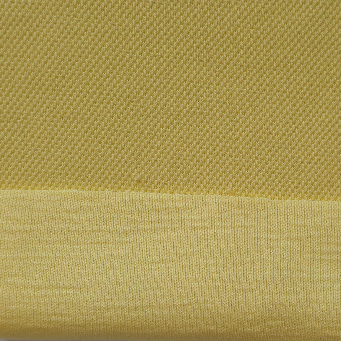 Organic Cotton rPET Spandex Heavy PK Interlock Knit