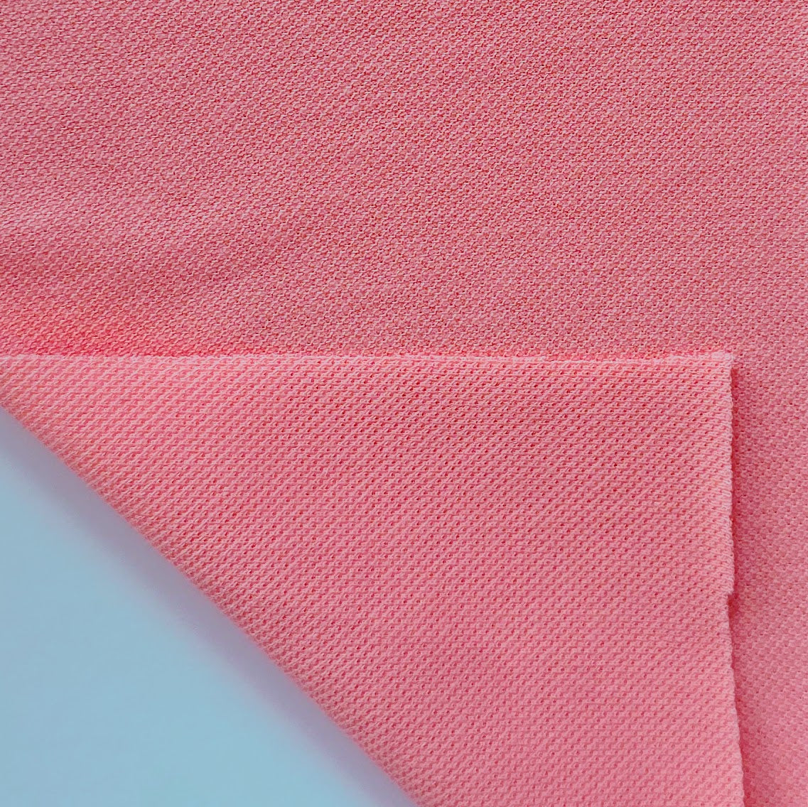 Organic Cotton Double Lacoste Knit