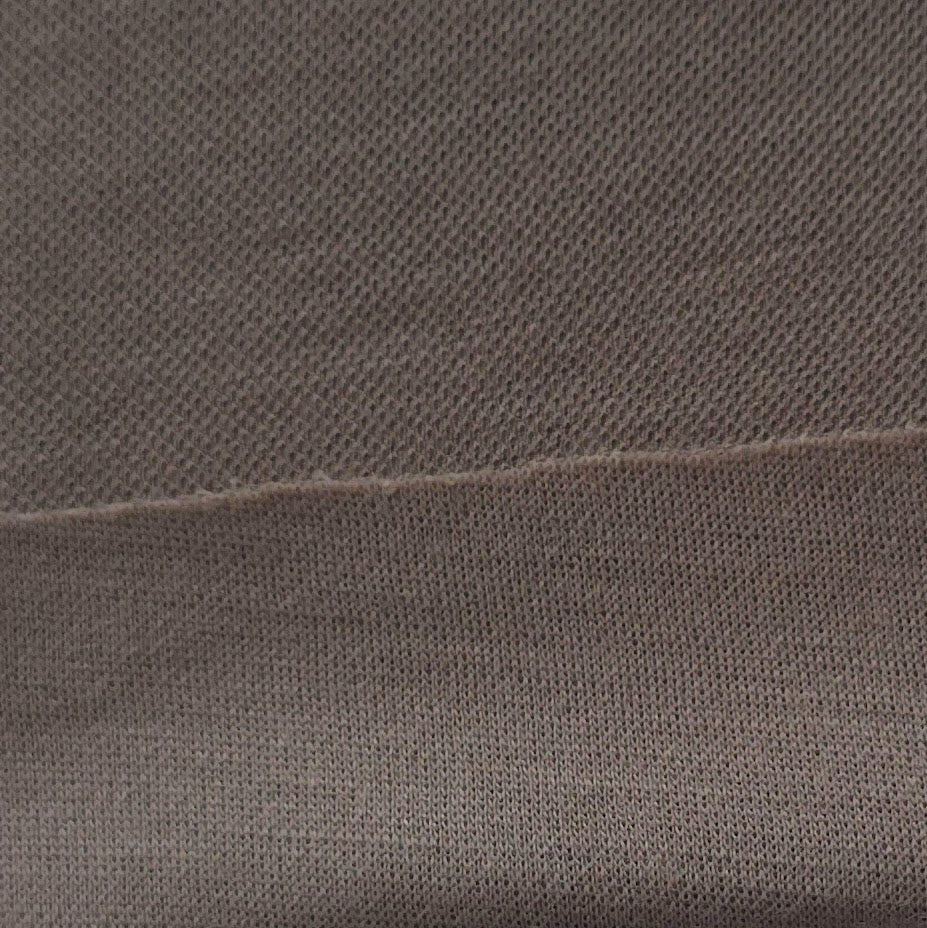 Merino Wool Bamboo Lacoste Interlock Knit