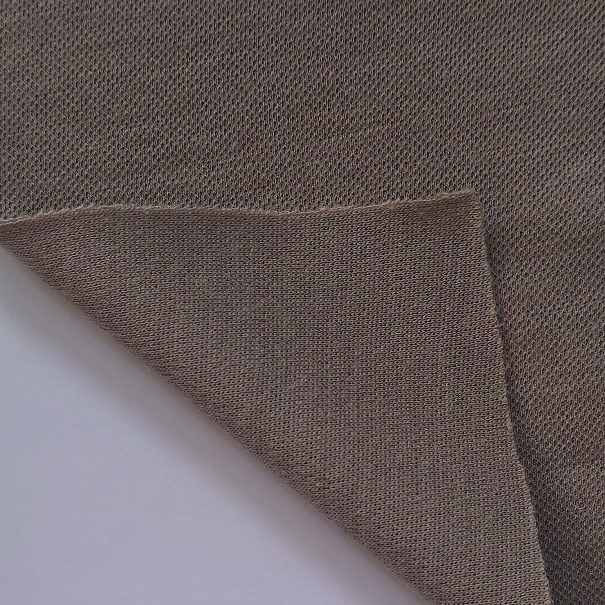 Merino Wool Bamboo Lacoste Interlock Knit