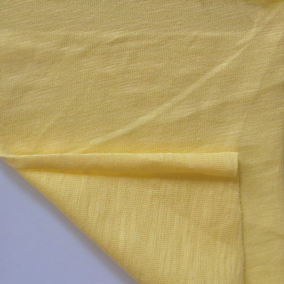 Slub single jersey