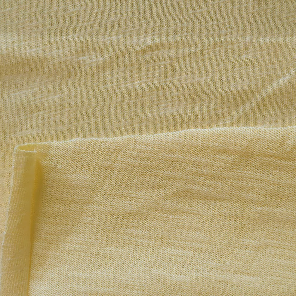 Slub single jersey