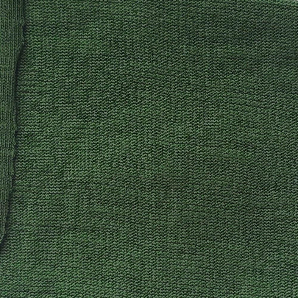 Heavy Organic Cotton Slub Jersey Knit