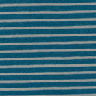 Organic Cotton Poly Double-Layer Stripe Jersey Knit