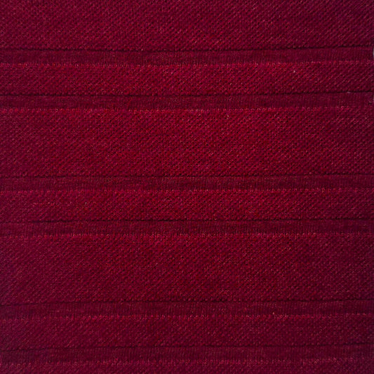 60% cotton 40% polyester needle drop lacoste knit fabric 250 GSM