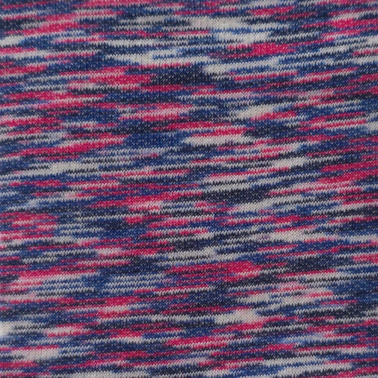 100% organic cotton heavy space-dyed fleece knit fabric
