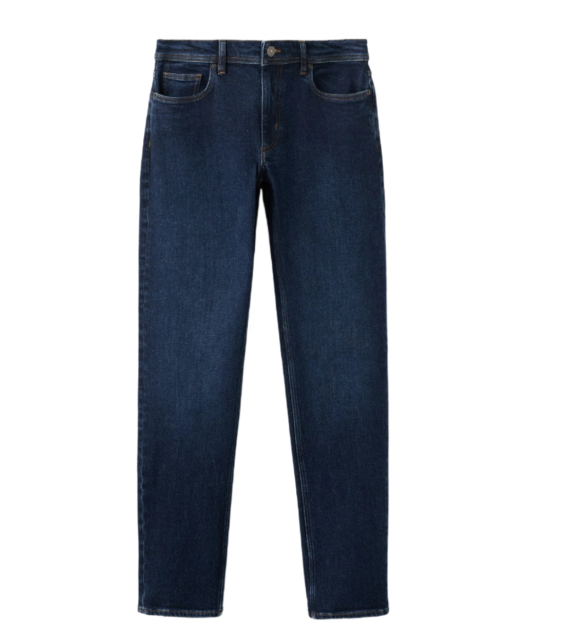 Custom denim jeans pant sample with bespoke wash and stitching by Middleman Sourcing.