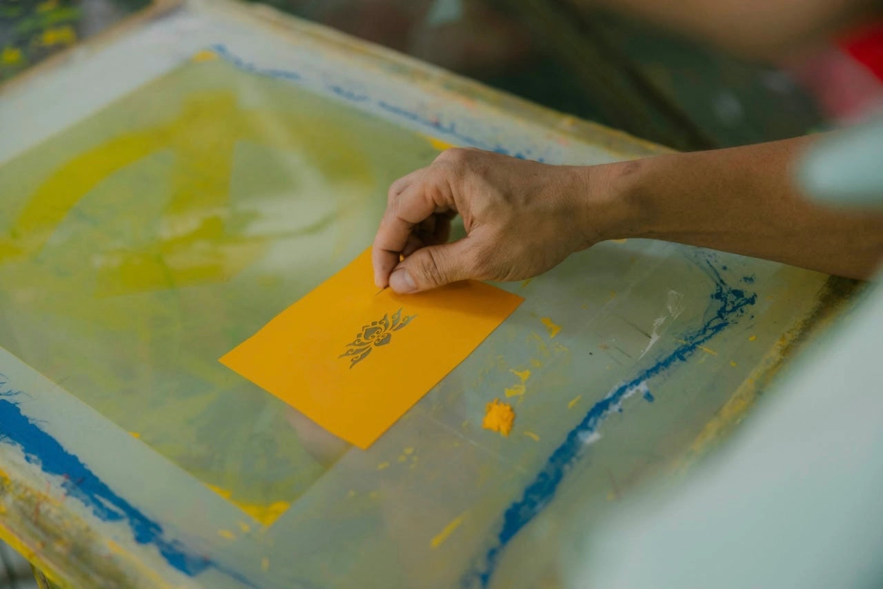 High-precision screen printing and branding on custom apparel.