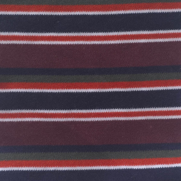 Organic Cotton Precision Auto-Stripe Interlock