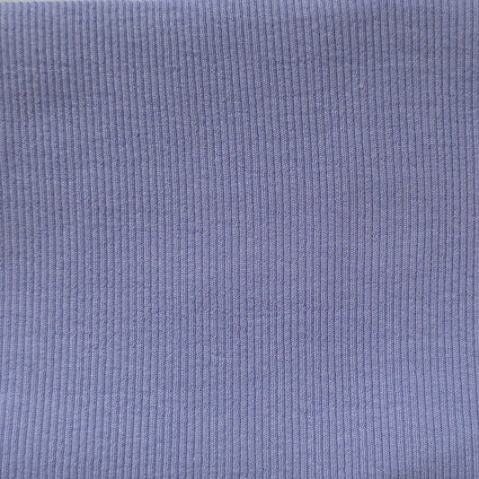 94% organic cotton 6% spandex 2x1 rib stripe fabric