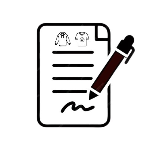 MMS apparel tech pack review and fashion design strategy icon